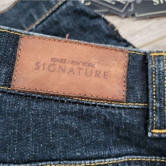 Nwt Jones New York Signature jeans size 6 dark wash - Picture 6 of 12